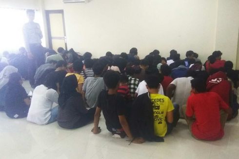 26 Remaja yang Tertangkap Saat SOTR Dikenakan Tilang