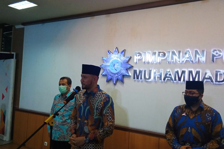 AHY setelah bertemu dengan ketum PP Muhammadiyah di Kota Yogyakarta