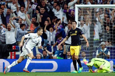 Catatan Derbi Madrid di Liga Champions, Rekor 3 Gol Ronaldo 