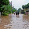 Tanggul Jebol, Perumahan Pinang Griya Permai Tangerang Terendam Banjir