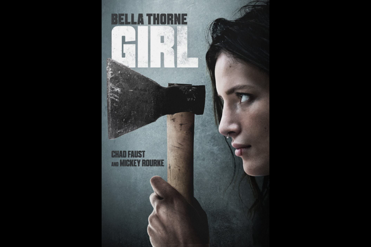 Bella Thorne dalam film thriller Girl (2020).