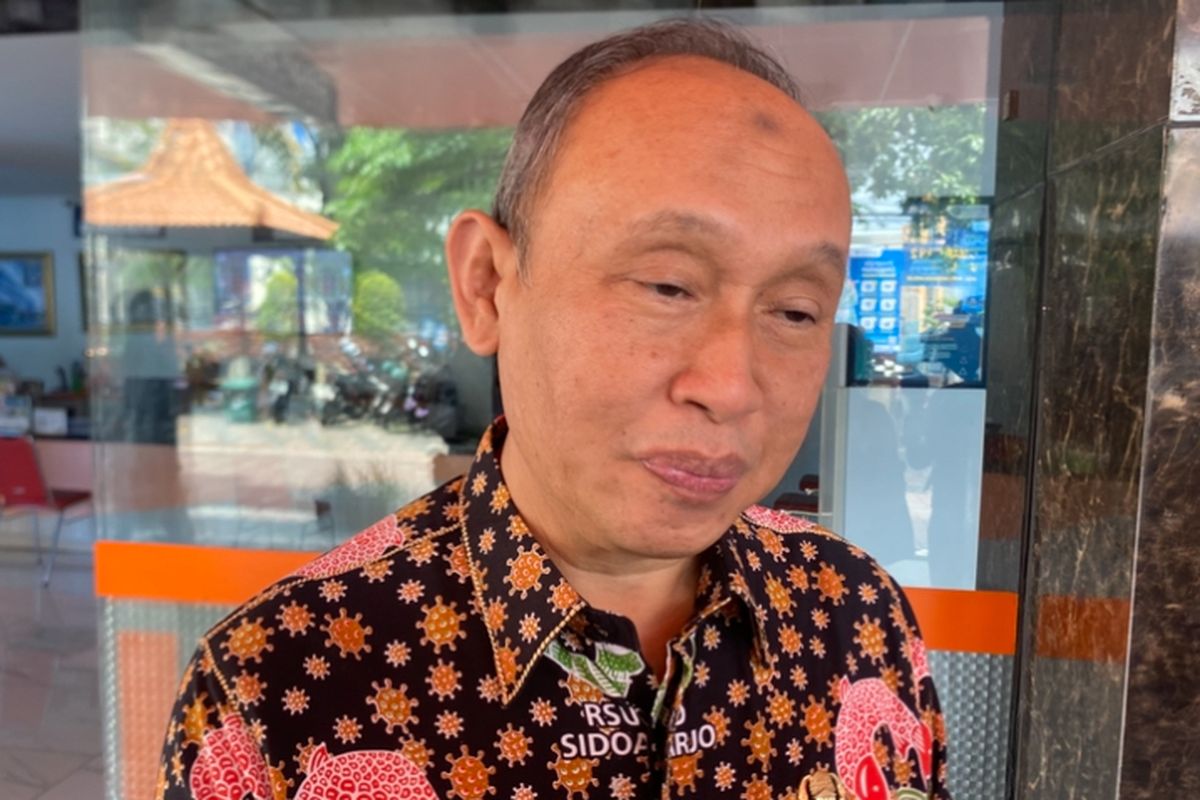 Direktur Utama RSUD RT Notopuro Sidoarjo, dr Atok Irawan, Selasa (7/10/2025).