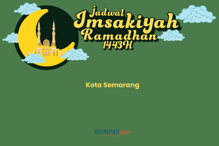 Jadwal imsakiyah dan buka puasa Kota Semarang