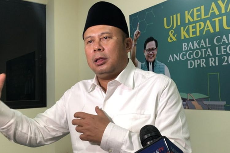 Ketua DPP Partai Kebangkitan Bangsa (PKB) Cucun Ahmad Syamsurijal di kantor DPP PKB, Senen, Jakarta, Selasa (10/10/2023) malam. 
