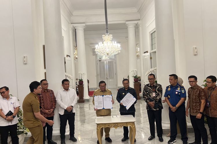 Wali Kota Jambi Maulana Temui Pramono, Pelajari Pengelolaan BUMD hingga JAKI