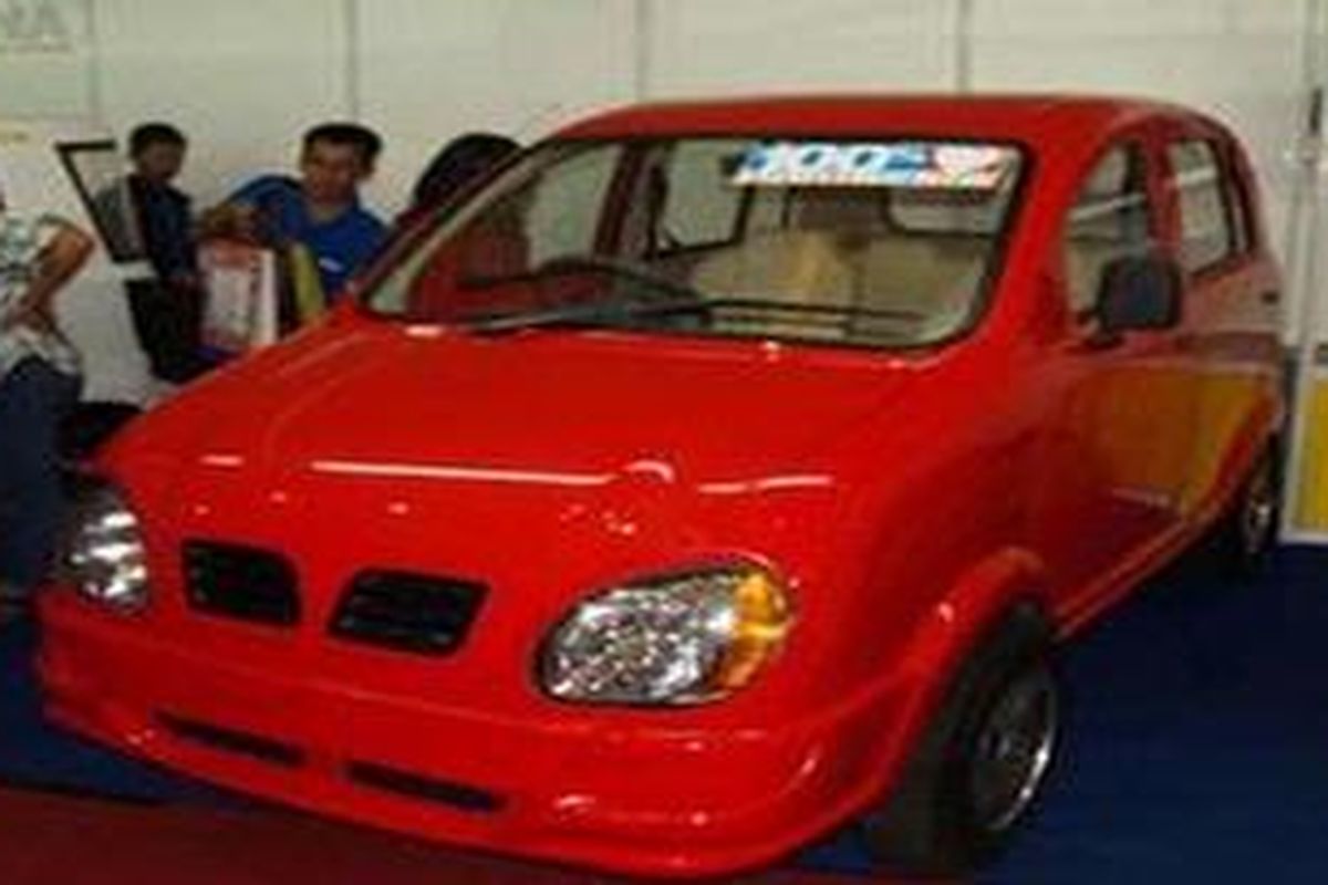 Ini salah satu contoh prototype mobnas yang 100 buatan Indonesia