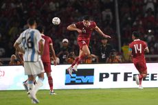 Hasil Indonesia Vs Argentina 0-2: Garuda Melawan, Sang Juara Dunia Menang 