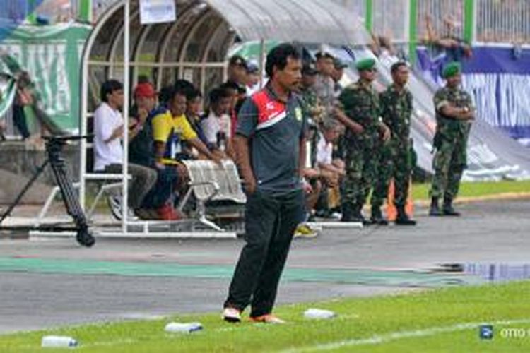 Pelatih Persebaya United, Ibnu Graham. 