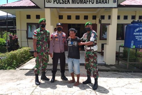 Kabur Usai Cabuli Anaknya yang Berusia 10 Tahun, Pria Ini Ditangkap Anggota TNI Perbatasan 