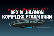 INFOGRAFIK: Hoaks Video UFO Terbang di Jalanan, Faktanya Hasil Rekayasa Digital