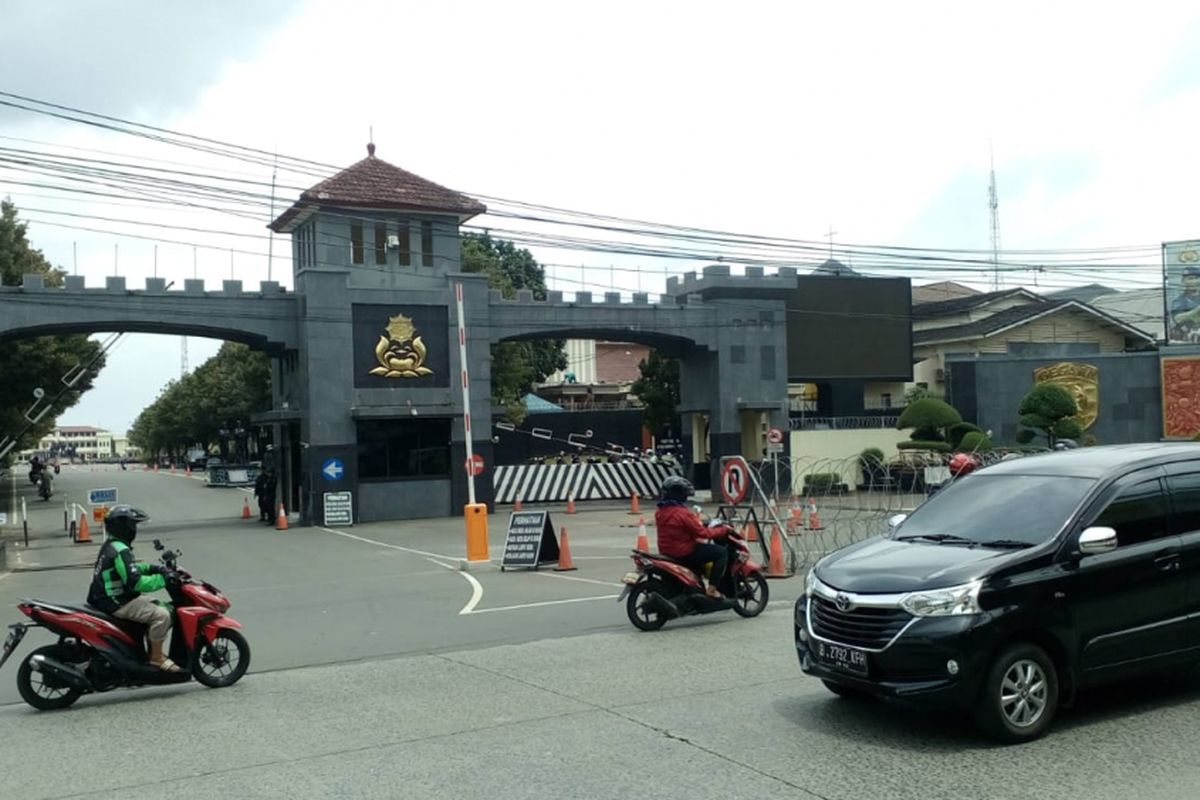 Kondisi Mako Brimob, Kelapa Dua, Depok, Rabu (23/1/2019).