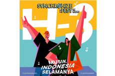 Line-up Synchronize Fest 2021, Ada Jason Ranti hingga Kelompok Penerbang Roket