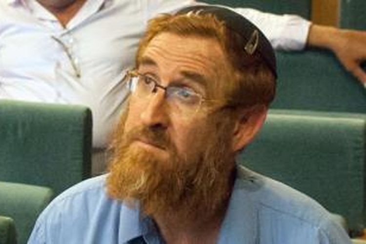 Yehuda Glick, tokoh Yahudi garis keras, yang ditembak seorang pria bersenjata di Jerusalem.