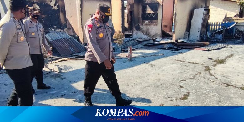 Kapolda Papua Kunjungi Polsek Nimboran yang Dibakar Massa, Pelaku Akan Diproses Hukum - Vimarsana News