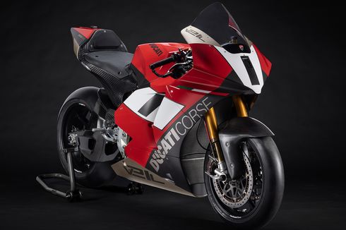 Tampilan Motor Listrik Ducati buat MotoE, Pakai Livery Spesial