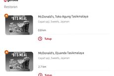 Efek BTS Meal McDonald’s, Pemesanan via Go-Food di Jabodetabek Sebagian Tutup Sementara