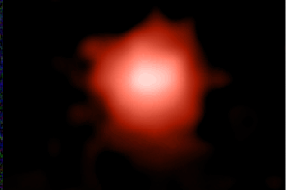 Galaksi GLASS-z13. Teleskop Luar Angkasa James Webb tangkap penampakan galaksi paling tua di alam semesta.