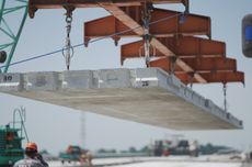 Waskita Beton Suplai Produk Pracetak Tol Pasuruan-Probolinggo Seksi 4