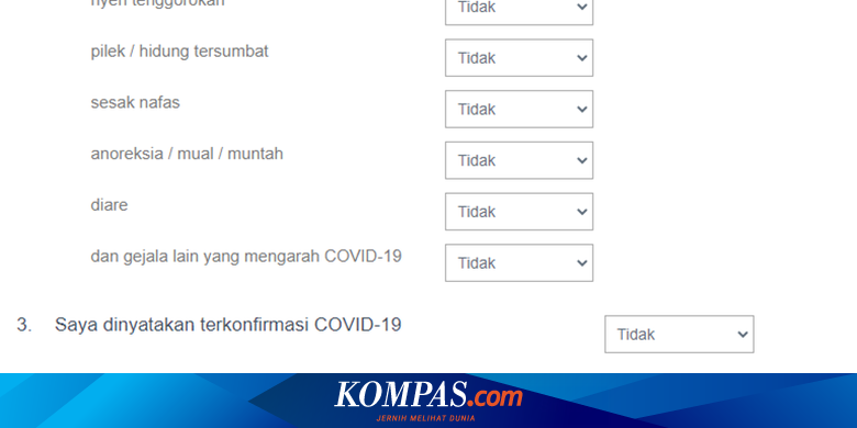 Peserta SKD CPNS Wajib Cetak Deklarasi Sehat, Apa Saja Isinya? - Vimarsana News