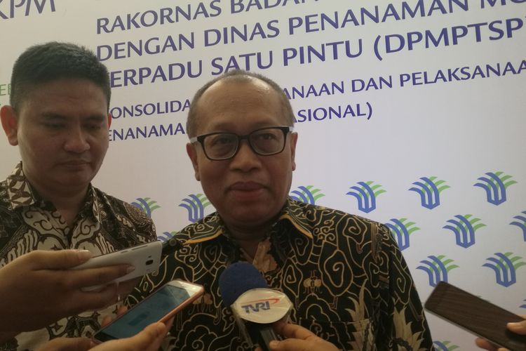 Direktur Utama BPJS Ketenagakerjaan Agus Susanto di Nusa Dua, Bali, Jumat (24/2/2017) 