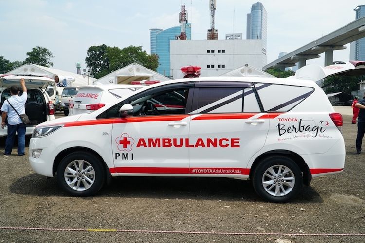 Ambulans modifikasi dari Kijang Innova (Dok. Toyota)