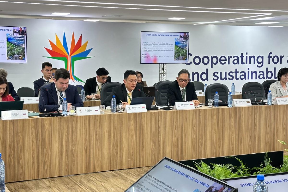 Wamen LH, Diaz Hendropriyono, menghadiri BRICS untuk membahas aksi mitigasi iklim di Indonesia. 