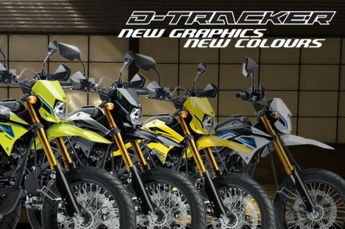 Kawasaki Menyegarkan Tampilan D-Tracker 150 SE, Harga Tetap