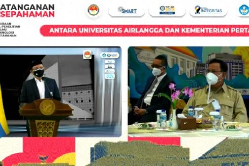 Prabowo: Kampus Unair Pusat Otak Semua Bangsa