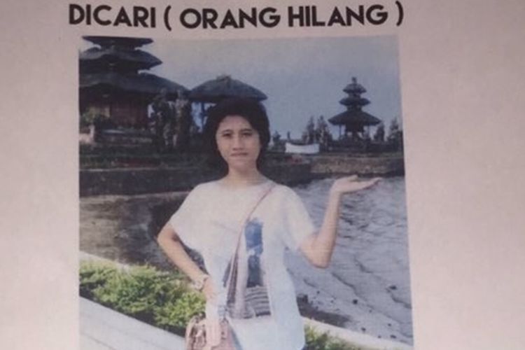 Brosur berita kehilangan: Nabila Putri (16), remaja berkebutuhan khusus hilang sejak Rabu (23/10/2019) setelah meninggalkan rumahnya di bilangan Taman Galaxy, Bekasi Selatan.