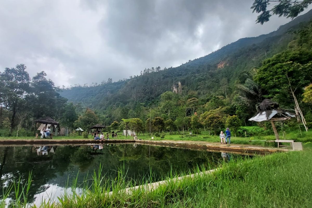 Embung Balong menjadi salah satu sumber air di Desa Sepakung Kecamatan Banyubiru Kabupaten Semarang