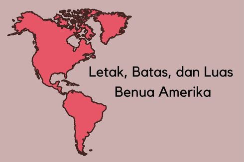 Letak, Batas, dan Luas Benua Amerika