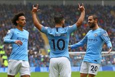 Hasil Cardiff Vs Man City, Rekor Sergio Aguero pada Penampilan ke-300