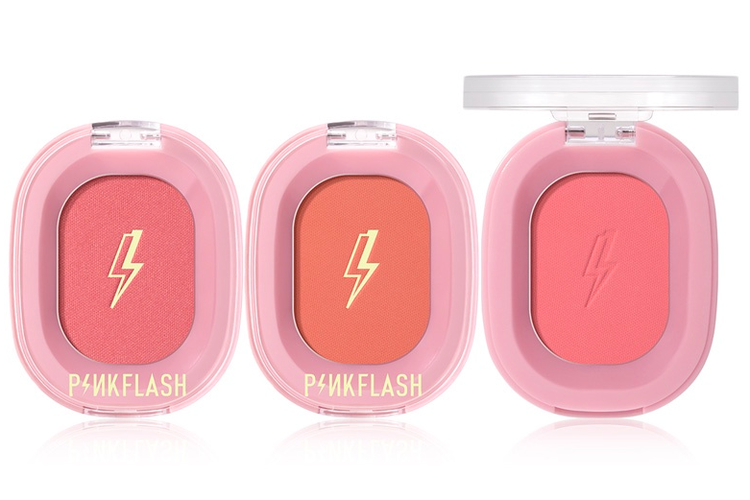 Pinkflash OhMyHoney Blush Soft Powder, rekomendasi blush on murah