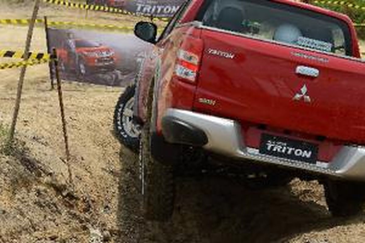 Kemampuan All-New Mitsubishi Triton taklukan medan sulit