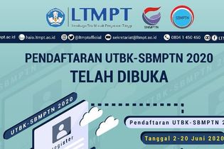 Update UTBK-SBMPTN 2020 hingga 7 Juni: 420.272 Siswa Selesai Daftar