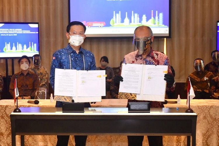 Penandatanganan Head of Agreement antara PT Kilang Pertamina Internasional (KPI) dengan PT Chandra Asri Petrochemical Tbk. 