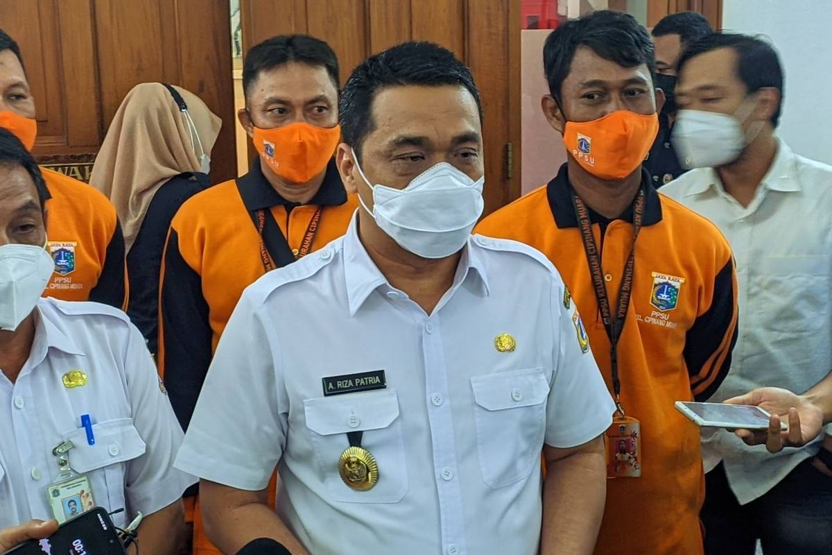 Wakil Gubernur DKI Jakarta Ahmad Riza Patria saat ditemui di Balai Kota DKI Jakarta, Rabu (3/11/2021).