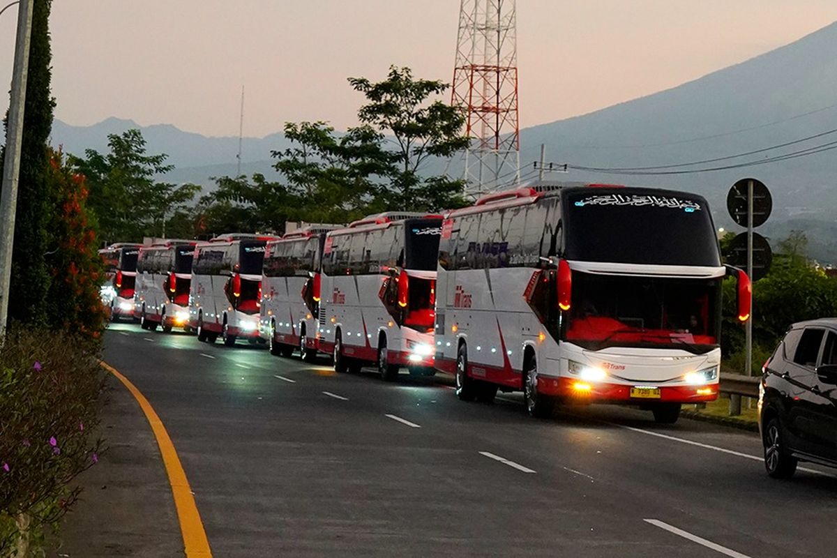 Bus baru milik PO Mtrans