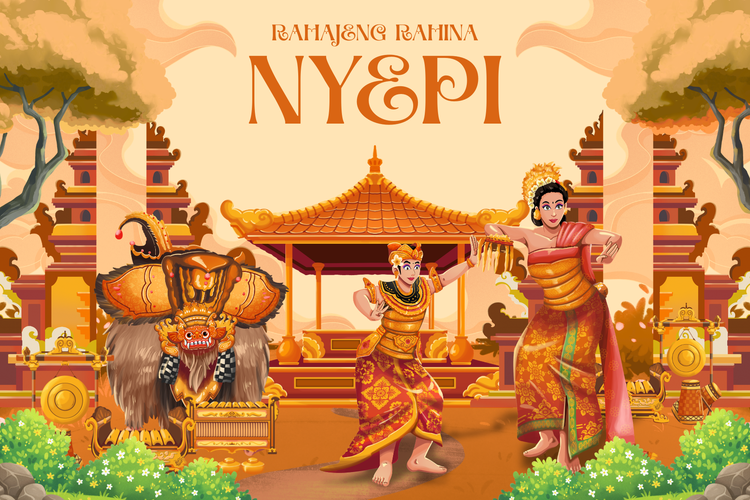 35 Ucapan Selamat Hari Raya Nyepi 2026 dalam Bahasa Bali dan Artinya