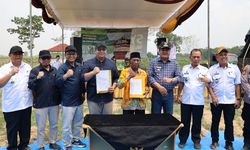 PLTS Irigasi PT Bukit Asam Sejahterakan Petani di Lampung Tengah