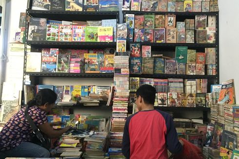 Pasar Buku Kenari, Nyaman tetapi Sepi Pengunjung