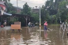 Banjir di Rokan Hulu Meluas, Satu Kecamatan Terendam