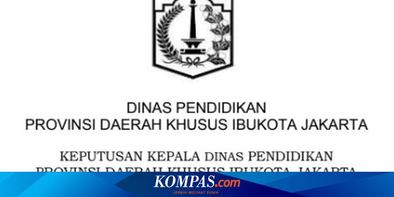 Petunjuk Teknis untuk Syarat Pendaftaran PPDB DKI 2020
