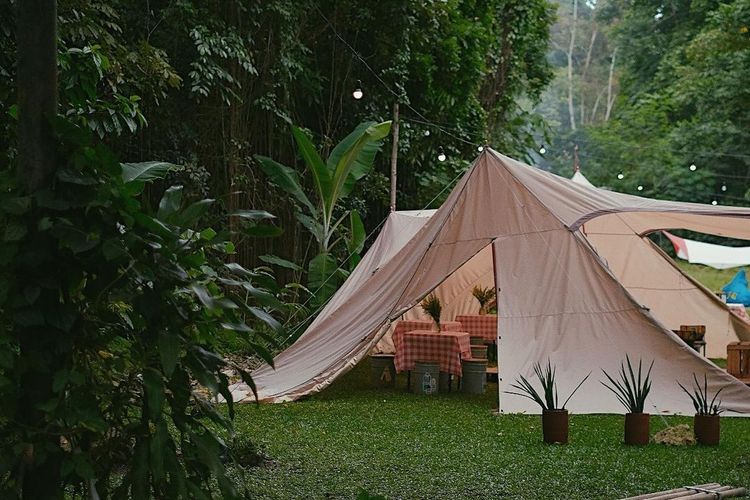 Tempat makan bernama Camp Coffee & Nature di Kota Yogyakarta (dok. Camp Coffee & Nature).