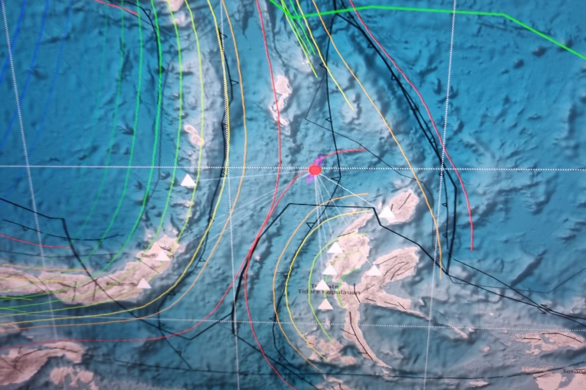 An offshore earthquake with a magnitude of 7.0 hit near eastern Indonesia's Maluku islands on Wednesday, January 18, 2023. 