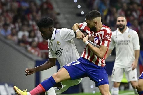 Hasil Atletico Vs Madrid 1-2, Los Blancos Menang Derbi Berhias Assist Historis Tchouameni