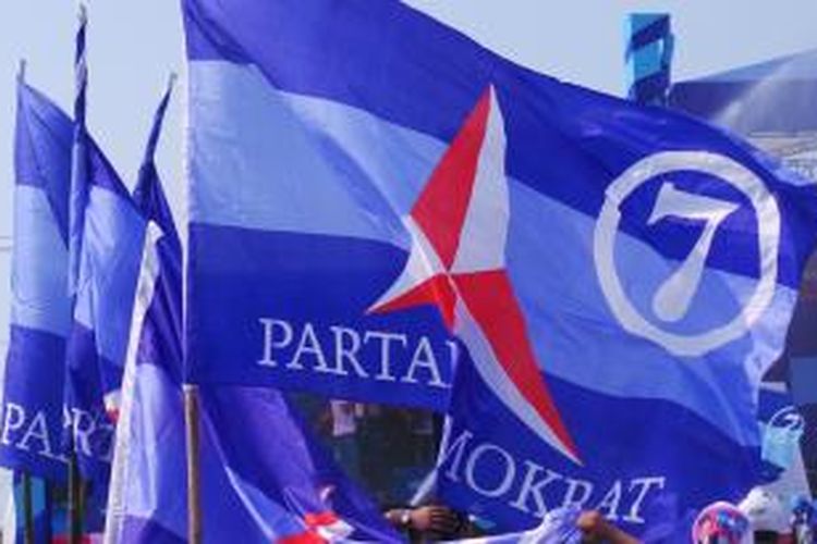 Bendera Partai Demokrat