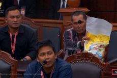 Momen Unik Saksi di Sidang Sengketa Pilpres: Bawa Karung Beras Berlogo Prabowo-Gibran, Minta Tak Banyak Ditanya