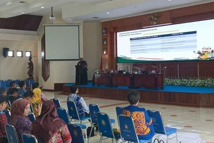 Pembahasan penyusunan RPJPD Malinau 2025-2045 di Kantor Bupati Malinau, Kalimantan Utara, Kamis (9/11/2023) 