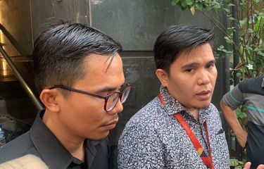 Penyidik Ditreskrimsus Polda Metro Jaya memeriksa Ketua Umum Asosiasi Lawyer Muslim Indonesia (ALMI), Muhammad Zainul Arifin atas laporannya terkait kasus video syur diduga Rebecca Klopper, Selasa (3/10/2023). 